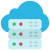 Cloud Hosting Icon